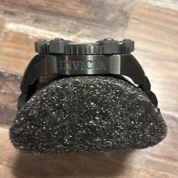 SWEET Invicta Coalition Forces gunmetal gray and aqua blue only worn twice - Picture 10 of 10